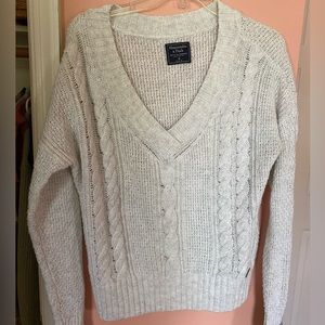 V-neck sweater